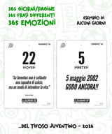 Kit del Tifoso Juventino: Il Calendario Top + Cappellino con cashmere del Tifoso Juventino con ricamo: "Fino alla Fine" - Bianconero - Berretto morbido di qualità premium - Made in italy