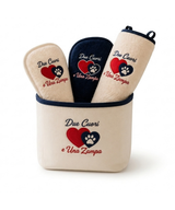 Kit Lavaggio Cane e Gatto con Cestino in Cotone Imbottito